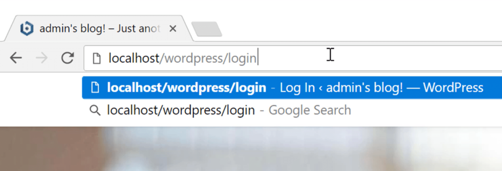 Include login at the end of the URL