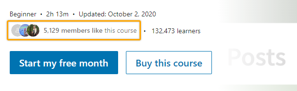 Linkedin course review